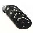 60005-60025.jpg – Helgummerad Bumper plate med stålcentrum för skivstångsträning.
Denna skiva är 83mm bred. – Nordic Gym