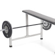 319d.jpg – Seal rowing with a 10 degree slope for maximum training effect on the broad back muscles.
Wide layout makes it possible to change weights without tipping the bar.
(Barbell not included) – Nordic Gym