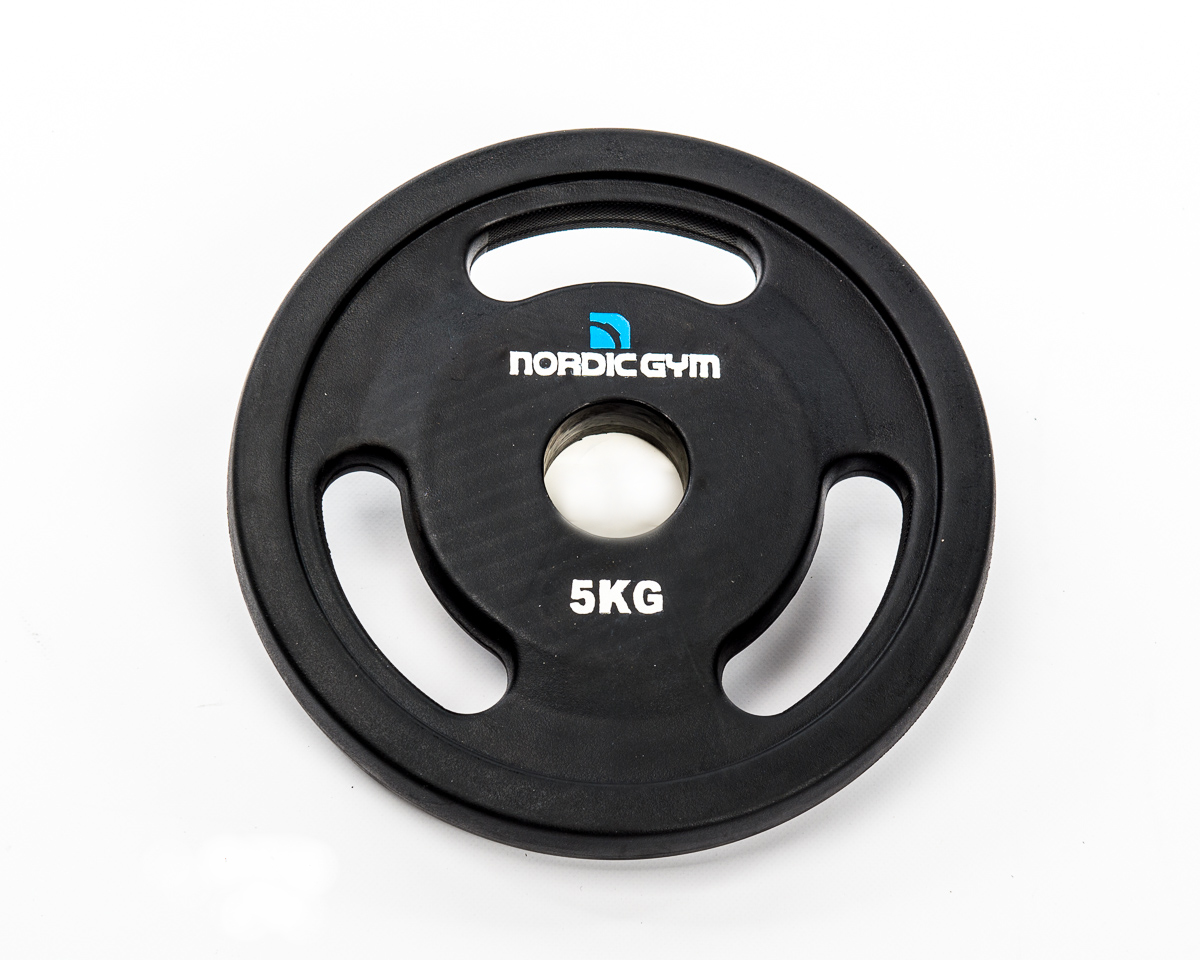 Nordic Gym Int. weight plate 5 kg with hand grip Nordic Gym