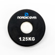 nordic_gym_int._vikt_125_kg.jpg – Helgummerad viktskiva för skivstångsträning. – Nordic Gym