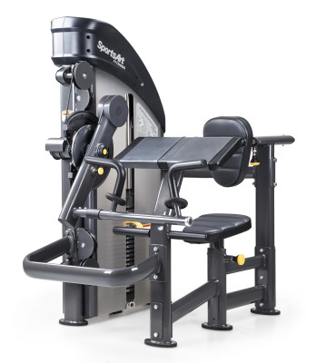 df-205.jpg – • DirectDrive ™ dual cam system eliminates slack and provides the best action feel in its class
• Stainless steel guide rods resist rust and stay smooth´
• Spring-lock knobs make cushion adjustment a snap
• Heavy duty vinyl cushions – Nordic Gym