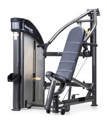 df-208.jpg – SportsArt DF-serien med dubbla funktioner är unik konstruerad för
att erbjuda träning på flera muskelgrupper i samma produkt utan att
kompromissa med rörelseomfång eller användarupplevelse.
Detta gör dem idealiska för mindre utrymmen. – Nordic Gym