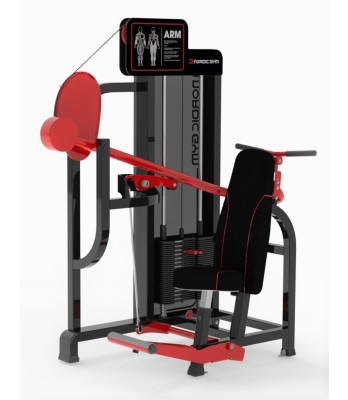 117FL – ADDICTED by Nordic Gym.
Our seated triceps is equipped with a double-jointed handle that provides extra balance in the hand. The favorable sitting position also facilitates movement in the arm and shoulder. – Nordic Gym