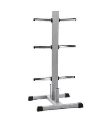 663d-1.jpg – Holder for 2 international barbells.
A total of 6 weight holders where 2 + 2 can store 10 - 25 kg weights.
2 weight holders for 0.5 - 5 kg weights.
Barbell not included. – Nordic Gym