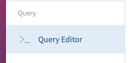Query Editor