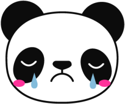 panda crying