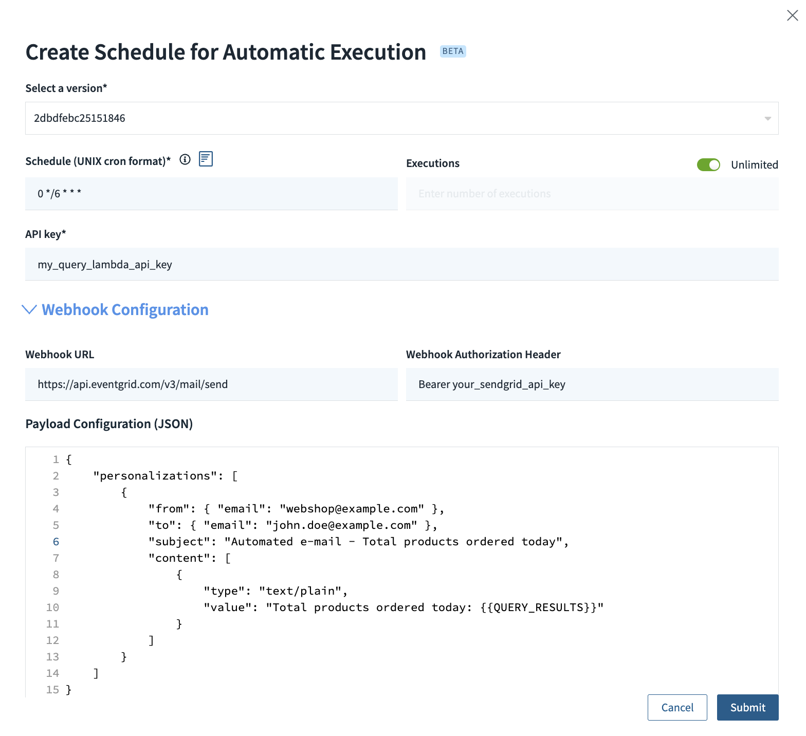 scheduled-query-lambda-use-case-1a