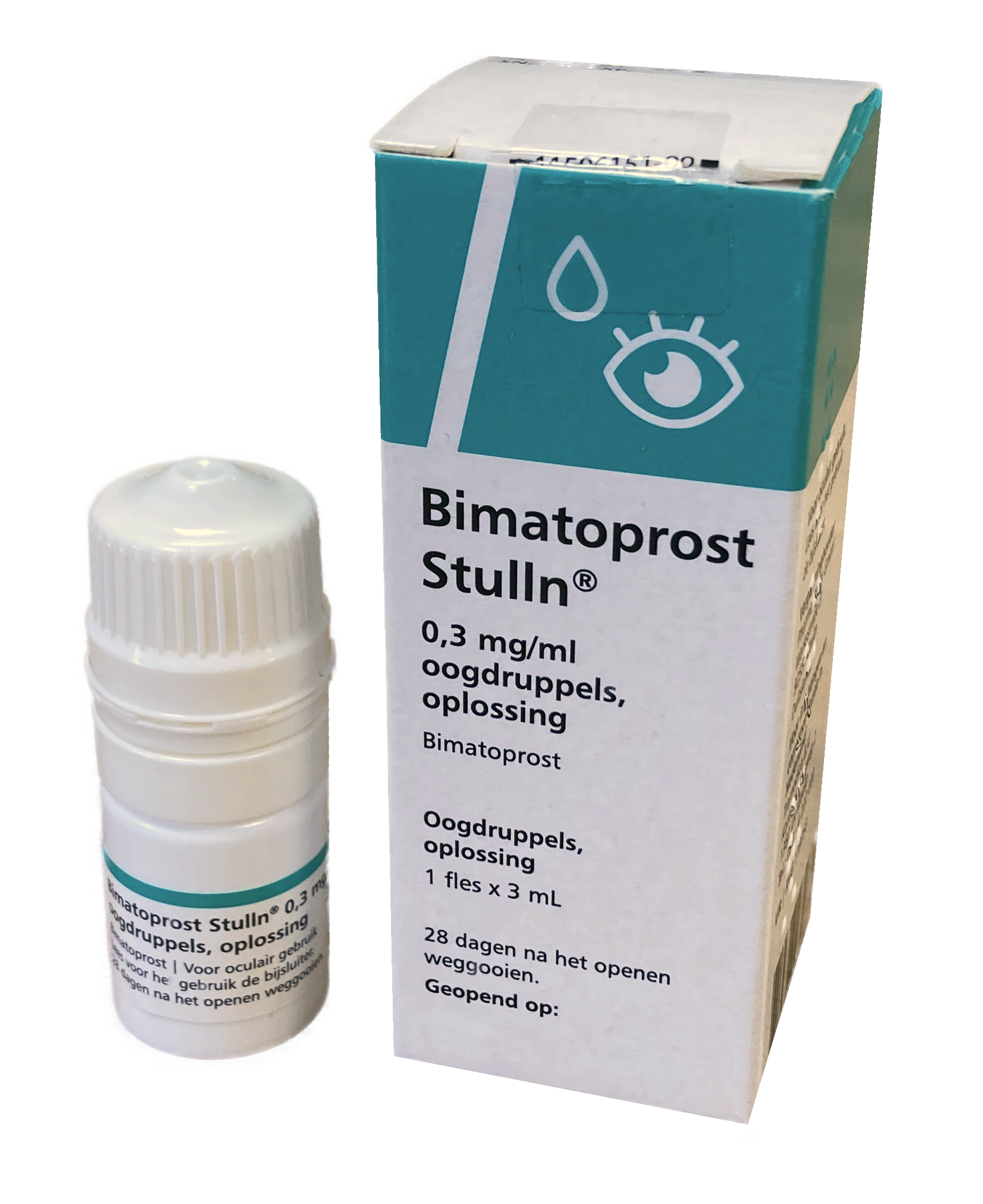Bimatoprost Stulln 0,3 mg/ml oogdruppels ongeconserveerd