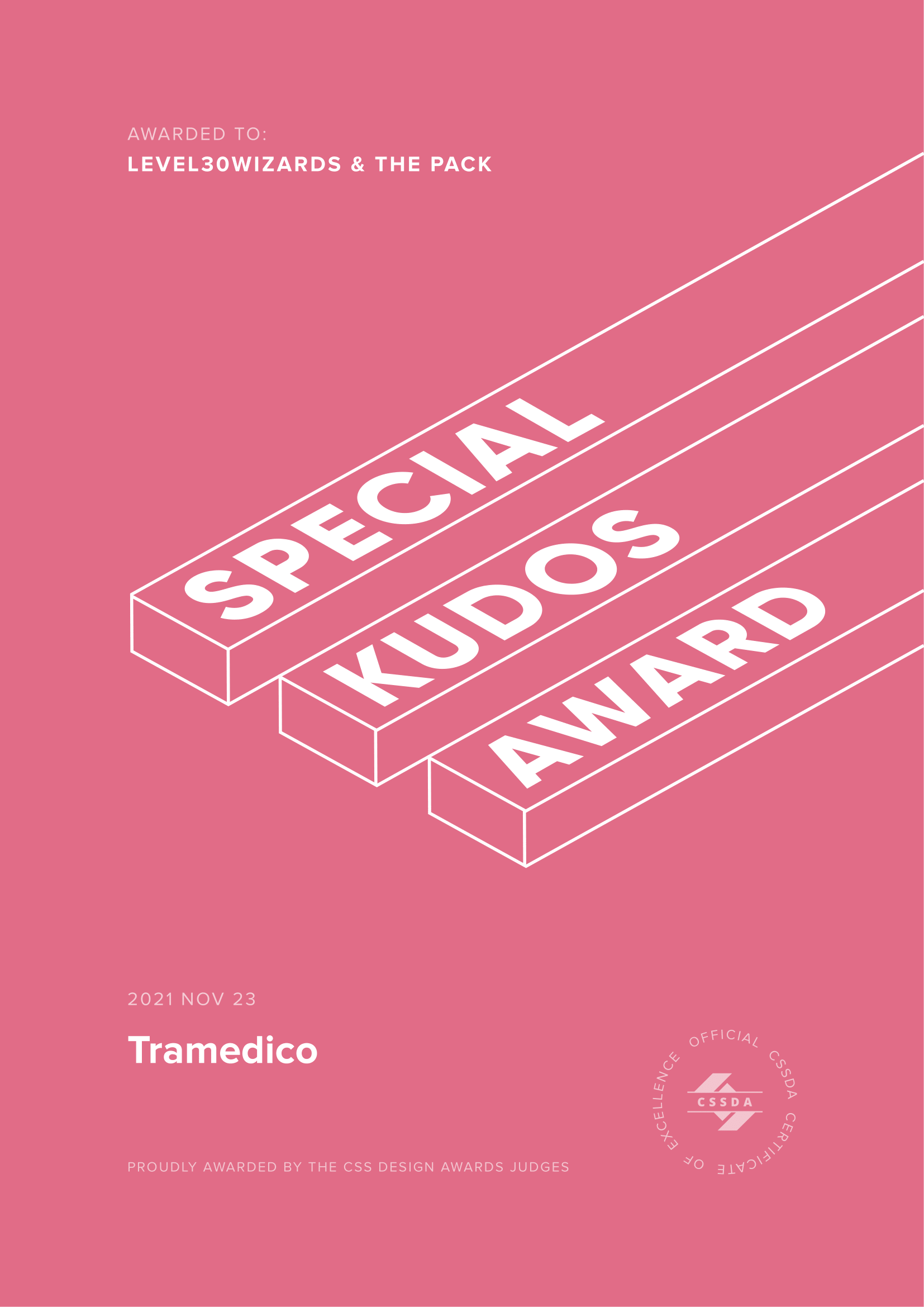 An image supporting the Tramedico brand
