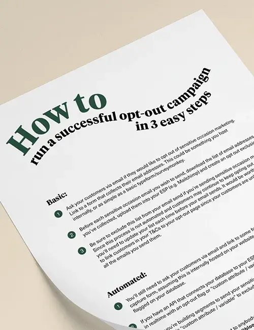 Ein ausgedruckter How-To-Guide