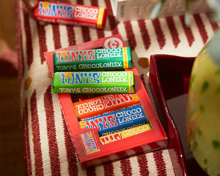 Ein Schokobündel von Tony's Chocolonely 
