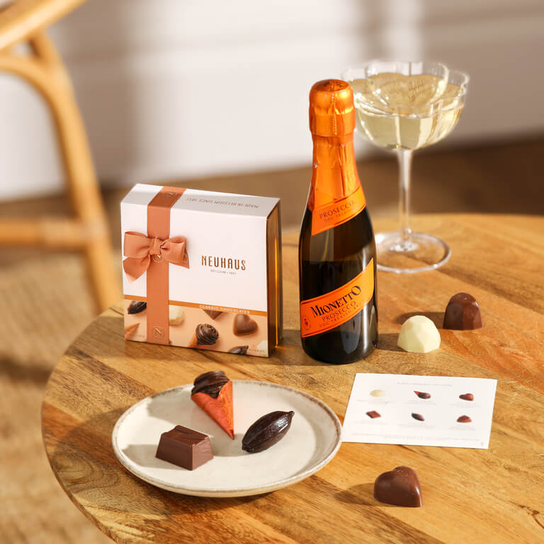Prosecco & Neuhaus Premium Chocolates