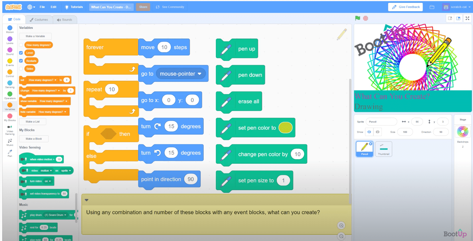 What Can You Create? Drawing