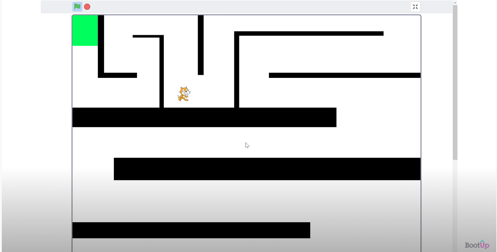 Jump Scare Maze Game