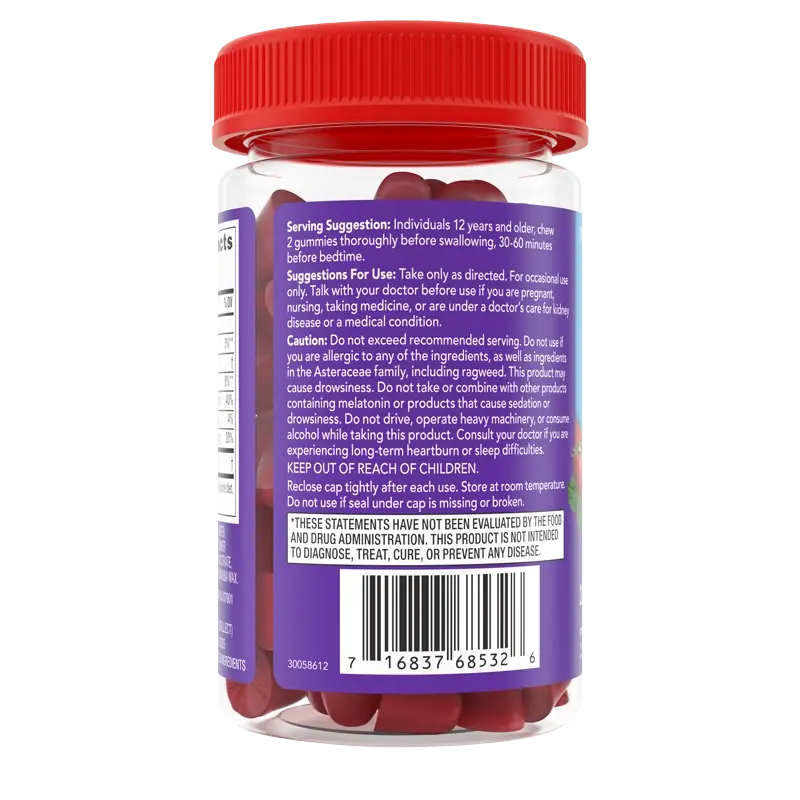 PEPCID Soothing Gummies Heartburn + Sleep Suggestions