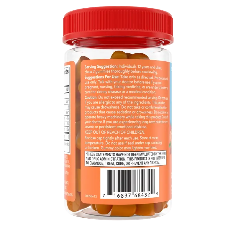PEPCID Soothing Gummies Heartburn + Stress Relief Suggestions