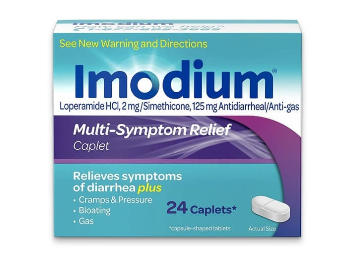 Imodium Antidiarrheal Anti-Gas Multi-Symptom Relief Caplets