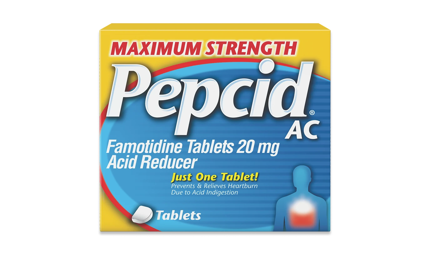 Maximum Strength PEPCID AC® Tablets with Famotidine