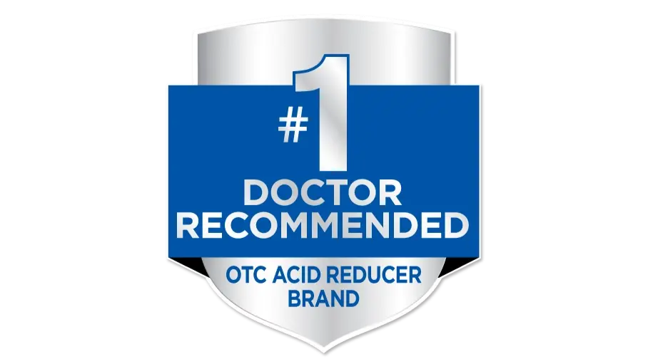 Pepcid number 1 doctor recommended OTC acid reducer brand