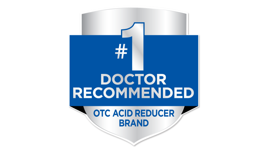 Pepcid number 1 doctor recommended OTC acid reducer brand