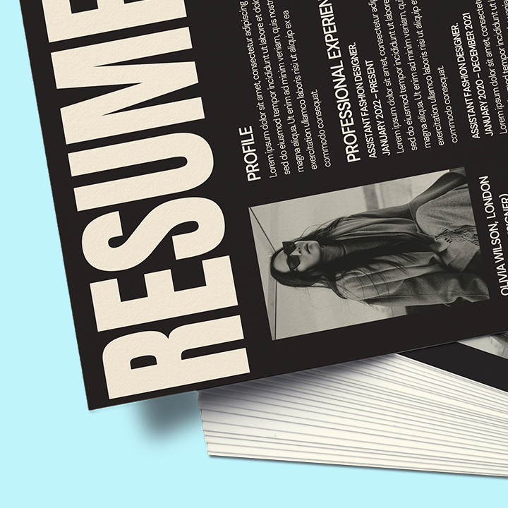 Document Printing - Promo Card - Business Paper EN