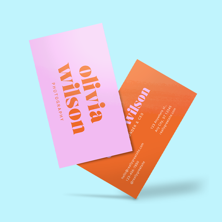 Document Printing - Promo Card- Business Cards EN