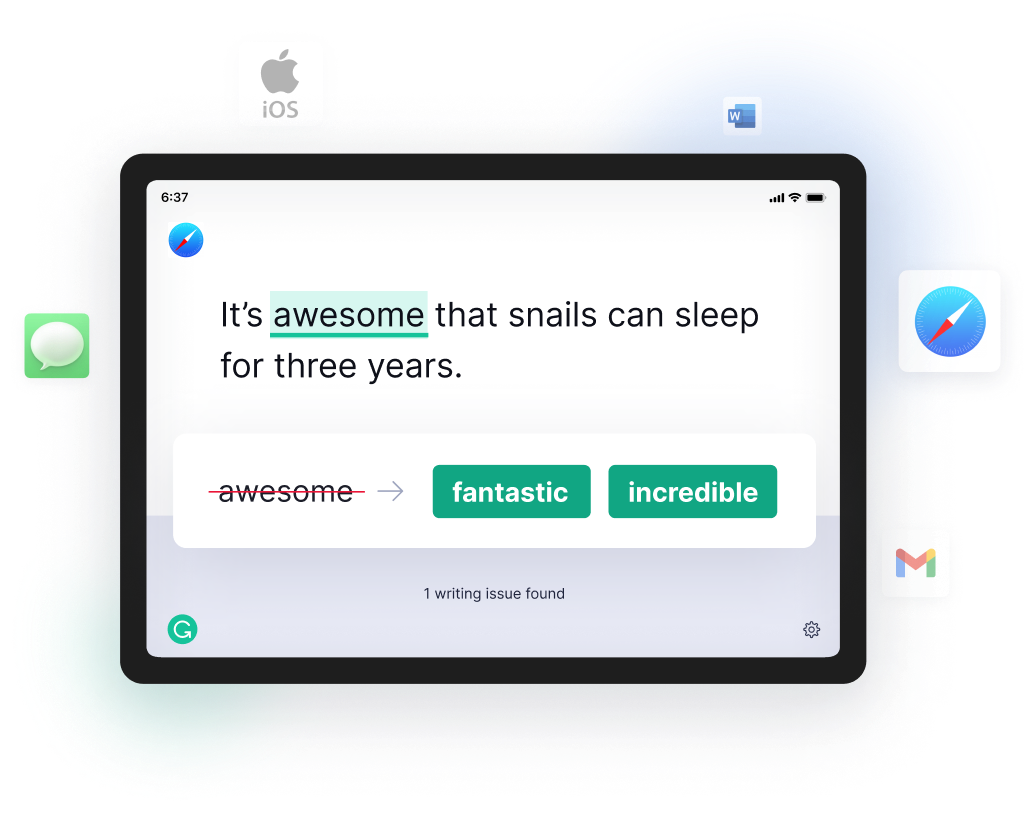 Grammarly for iPad Grammarly