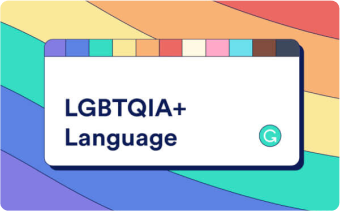 LGBTQIA+ illustrated in a pop up