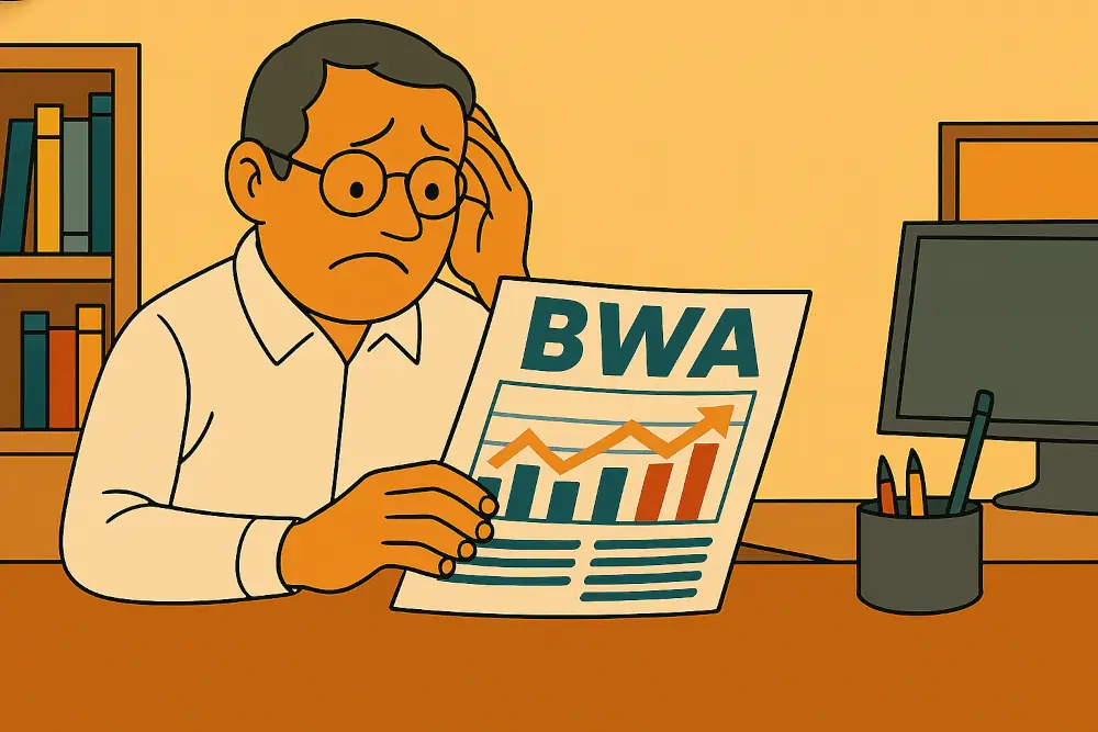 Illustration zeigt den Kontrast zwischen der standardisierten BWA und den erweiterten Reporting-Möglichkeiten mit FYVEL.