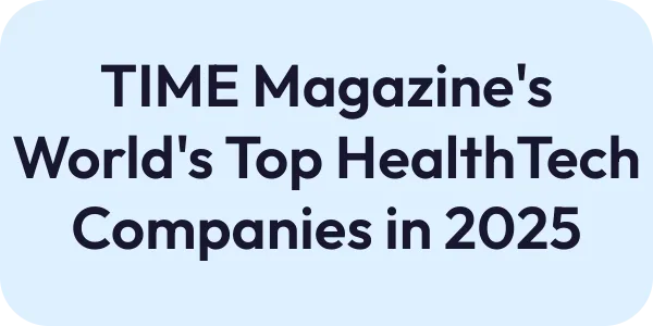 2025 TIME Magazine World's Top HealthTeach Company 