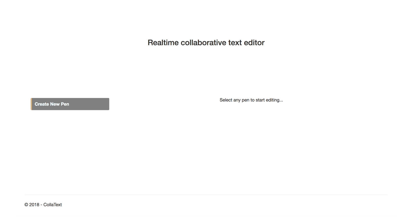 online collaborative document editor