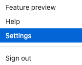 img9_github settings menu