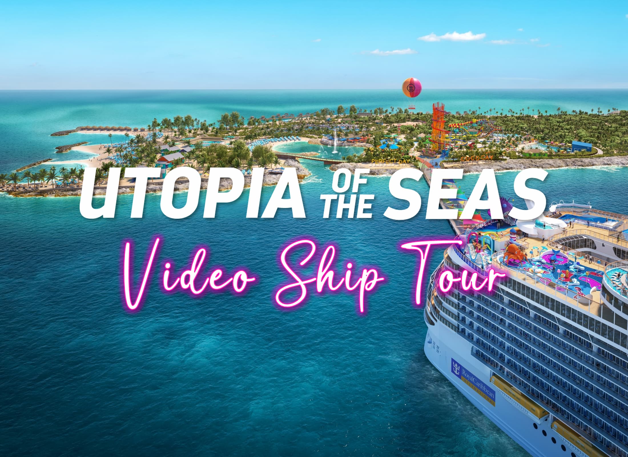 It's official. Utopia of the SeasSM has been sailing for 100 days and we couldn't have achieved this without your incredible support! To celebrate this amazing journey, we're excited to launch an exclusive Virtual Ship Tour video series that you and your clients won't want to miss!