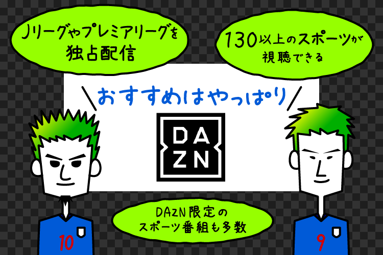 DAZN（ダゾーン）のまとめ画像