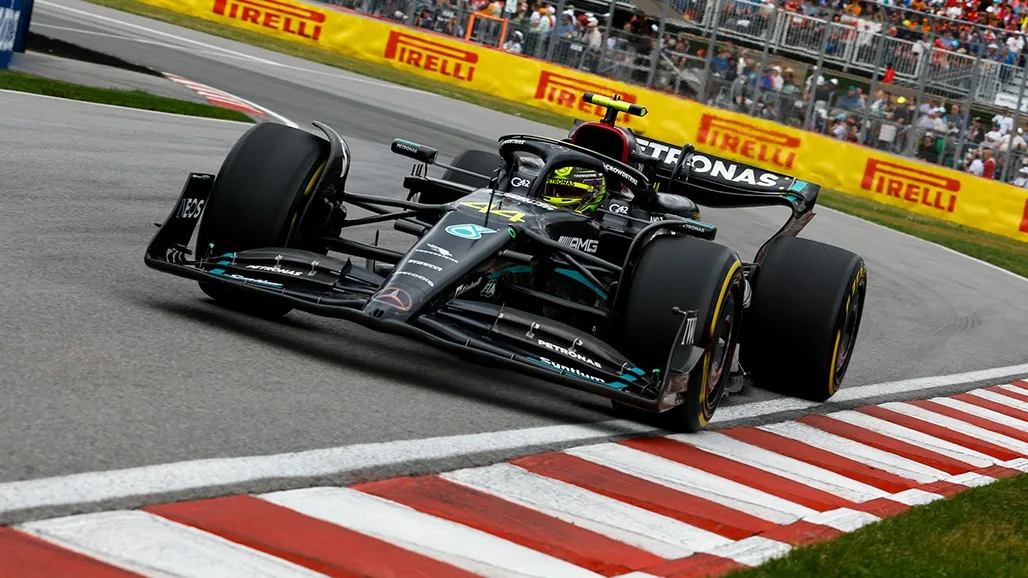 00 Lewis Hamilton Mercedes-AMG F1 Canada 2023-top