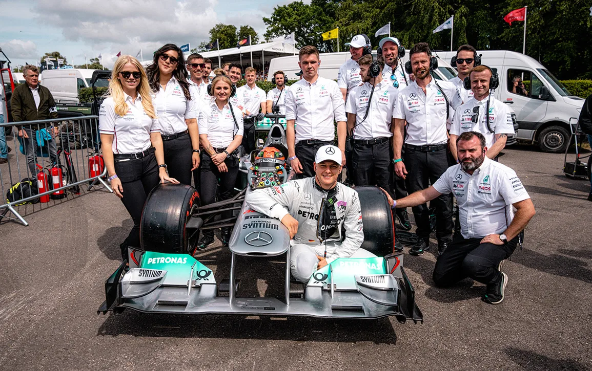 Mick Schumacher, Mercedes-AMG F1, Goodwood Festival of Speed