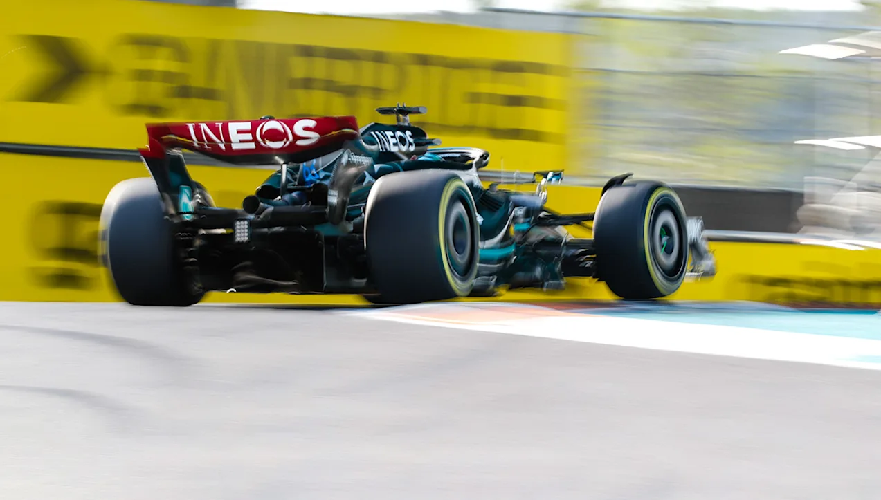 George-Russell-Mercedes-AMG-F1-Miami-Akkodis-Debrief