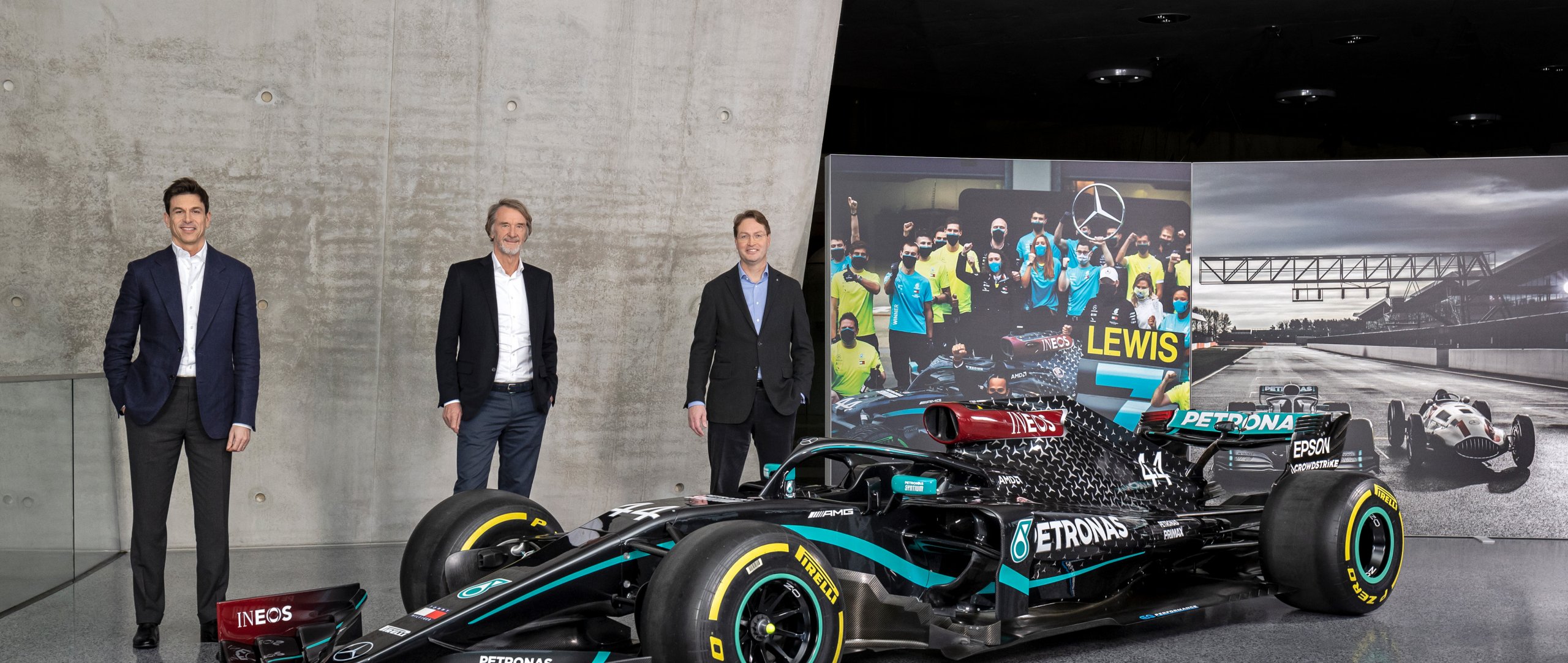 The Team Welcomes INEOS as a One Third Equal Shareholder Alongside Daimler and Toto Wolff