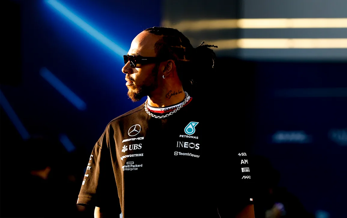 Lewis Hamilton Mercedes Saudi Arabian GP 2023