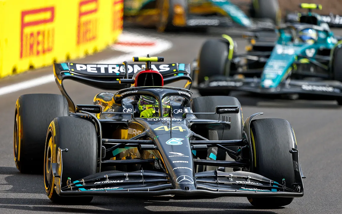 Lewis Hamilton Mercedes-AMG F1 Baku 2023