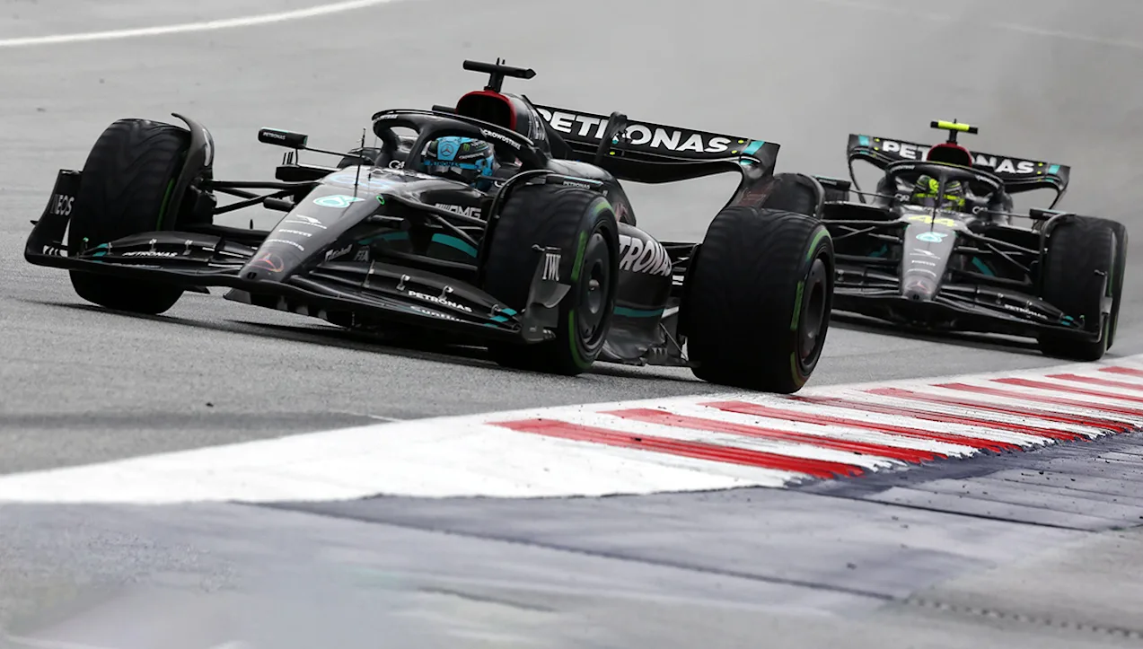 00 Lewis Hamilton George Russell Mercedes-AMG F1 Austria-top
