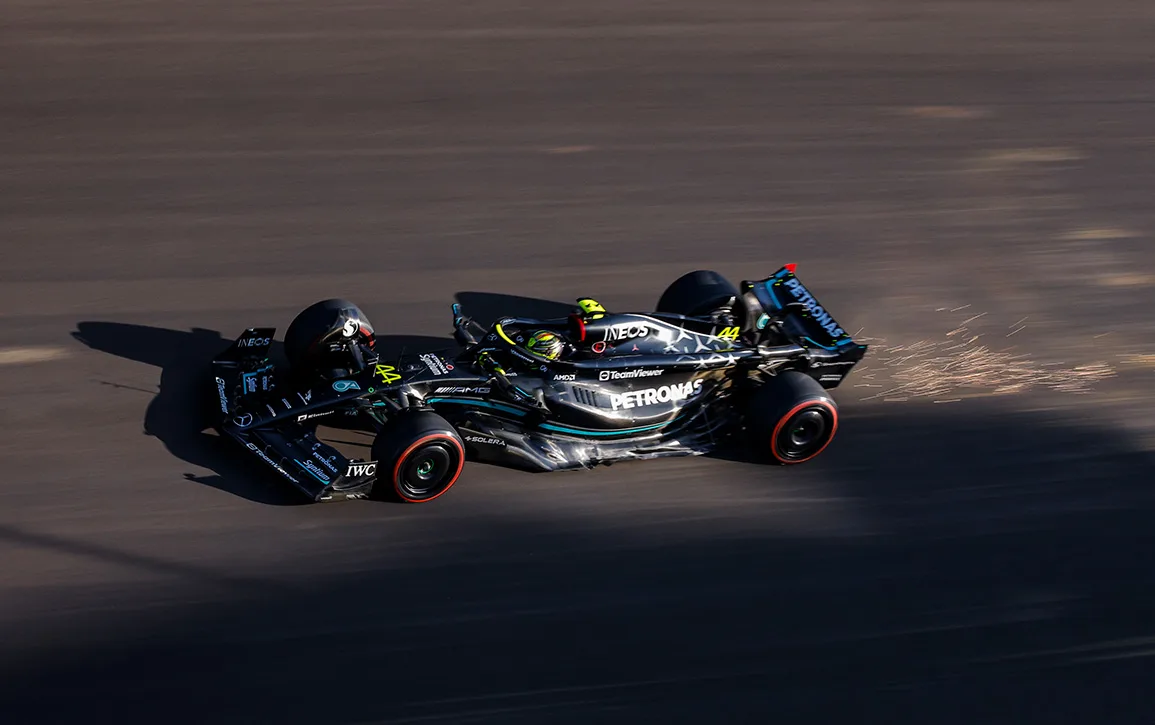 Lewis Hamilton Mercedes-AMG F1 Baku 2023