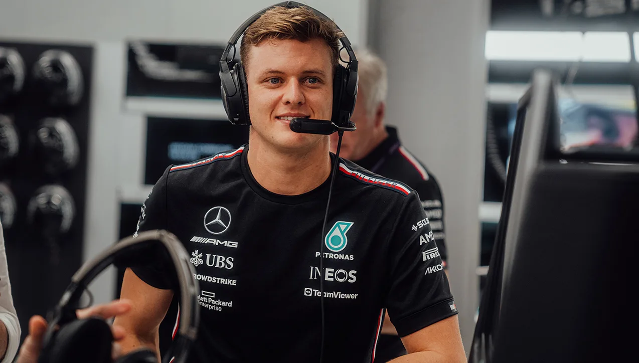 00 Mick Schumacher Mercedes-AMG F1 Diary-top