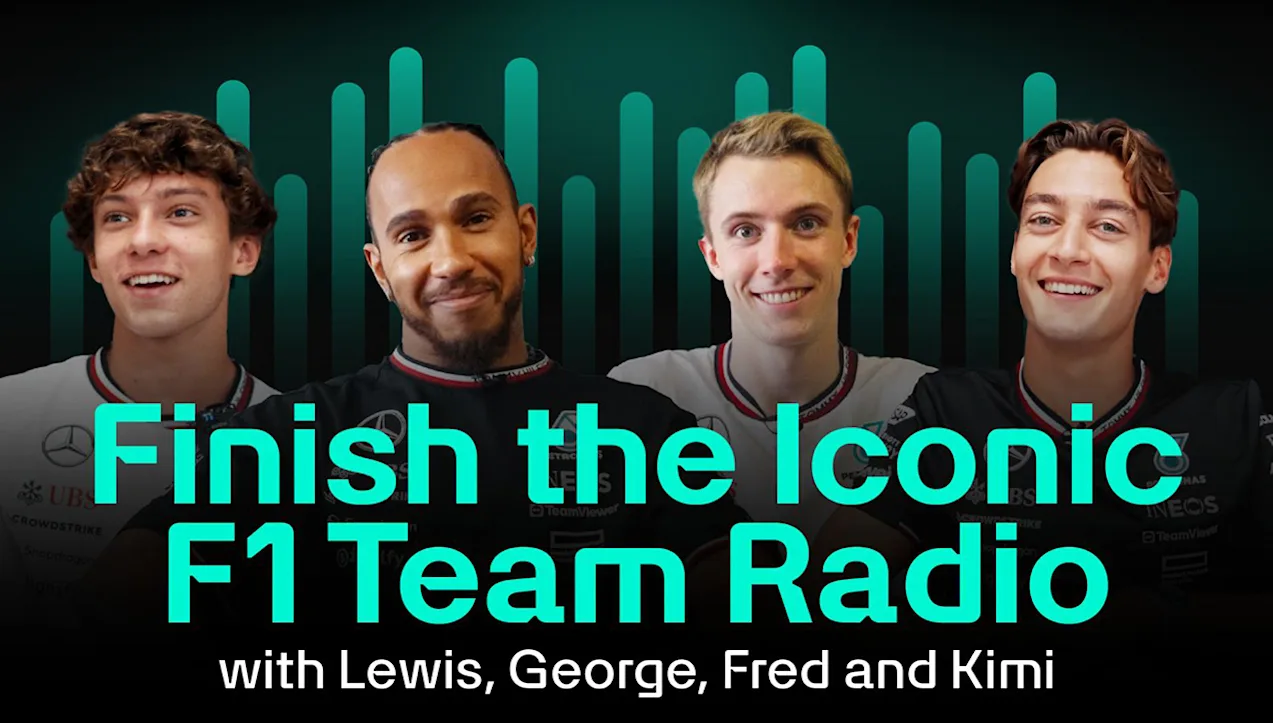 Finish the Iconic F1 Team Radio 16x9 Final