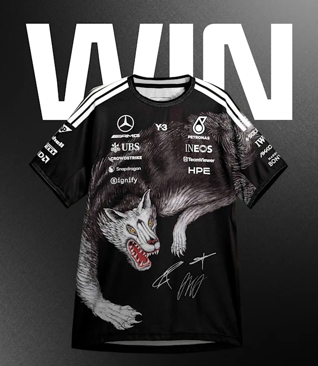WIN: Y-3 Merchandise SIGNED by George, Kimi & Toto! - Mercedes-AMG