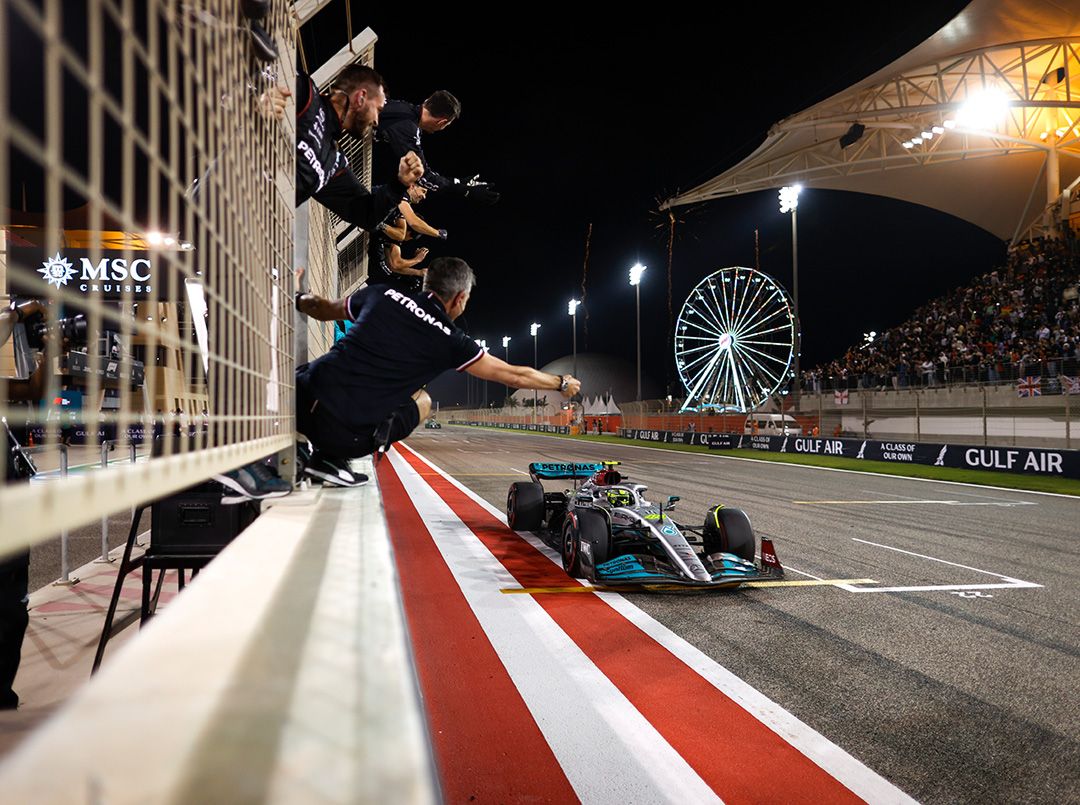 Lewis Finishes Bahrain Grand Prix in P3, George P4 - Mercedes-AMG