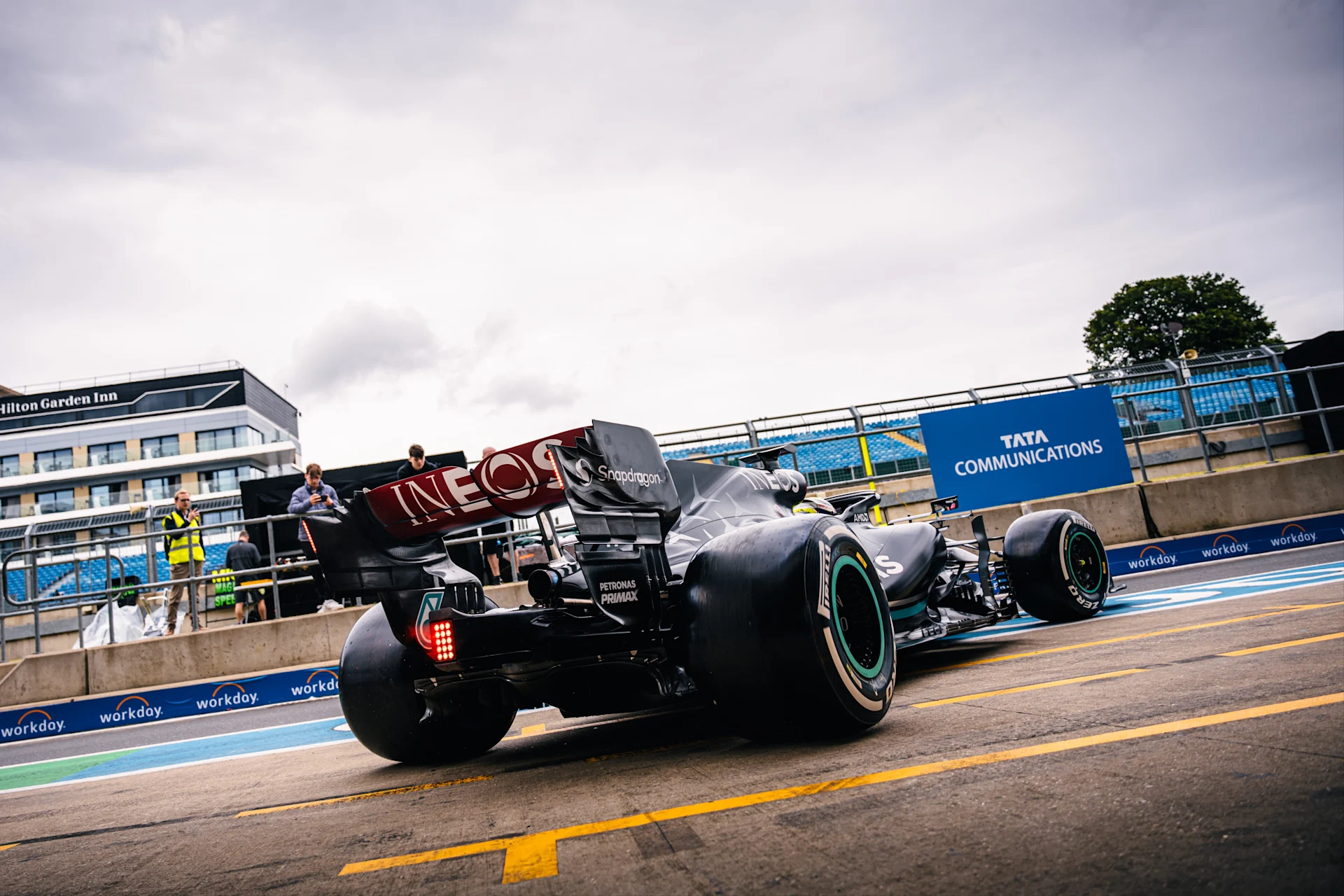 Mick Test July 2023 Silverstone pit lane
