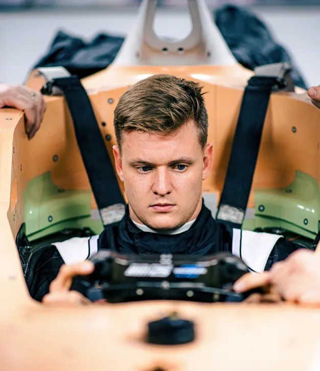 Mick Schumacher First Seat Fit