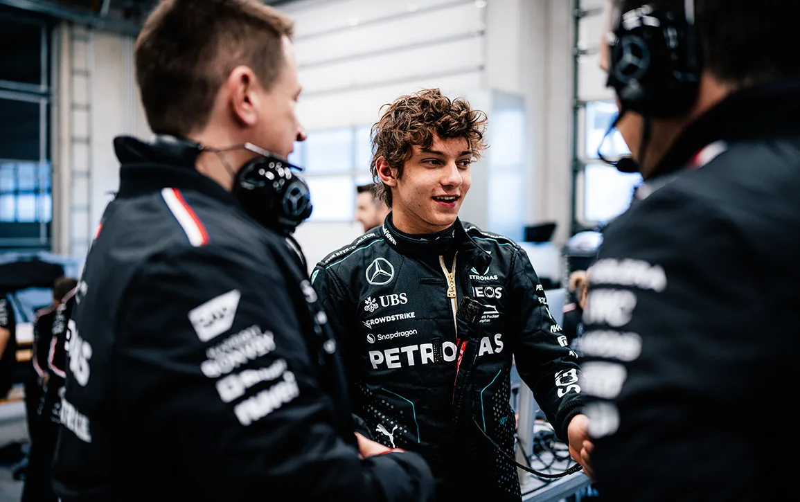 Kimi Antonelli: Mercedes Junior Completes Maiden F1 Test - Mercedes-AMG  PETRONAS F1 Team