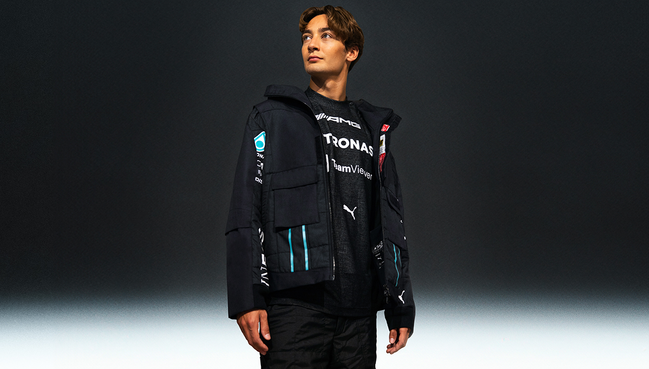 PUMA x Mercedes-AMG F1 x Raeburn Launch Groundbreaking Upcycling Collab -  Mercedes-AMG PETRONAS F1 Team